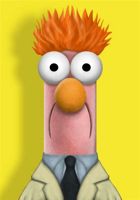 Beaker Muppets Beaker Cartoon
