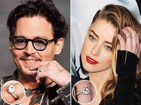 Amber Heard Johnny Depp Wedding Ring