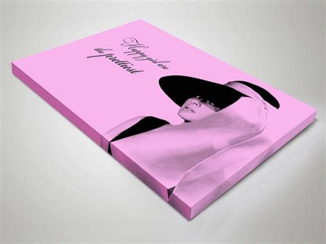 · for sale direct from the artist. Audrey Hepburn canvas print, picture, posters, pink quote modern vintage frame ready to hang ...