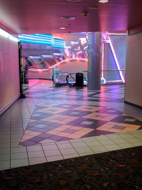 Neon 80s Aesthetic Mall