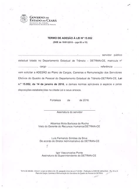Termo De Adesão Ufc 2024