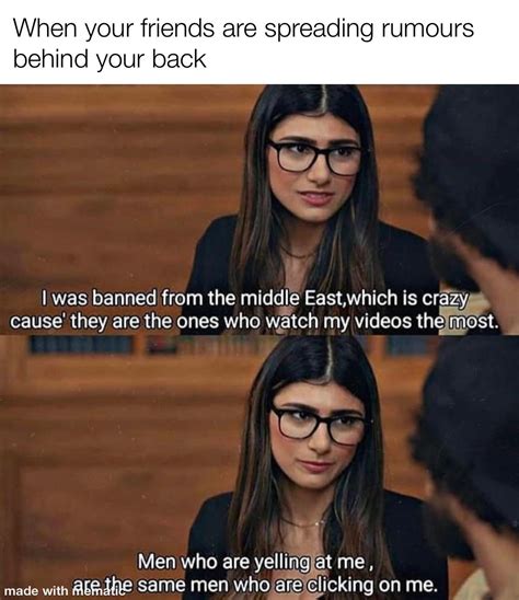 I Know Mia Khalifa Is Controversial But This Line Is Perfect R