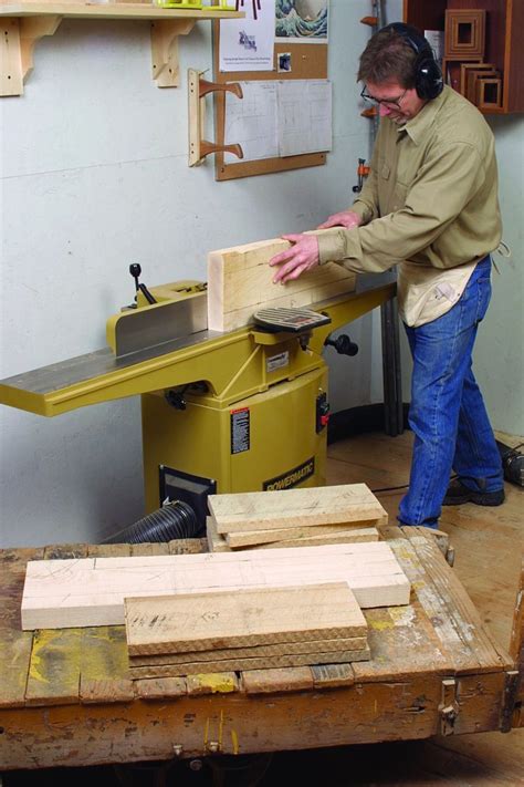 How To Use A Jointer Learn Woodworking