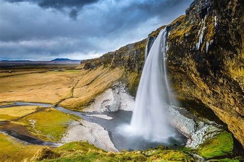 Island Wasserfall Seljalandsfoss Hvolsvöllur Landschaftsfotograf David Köster