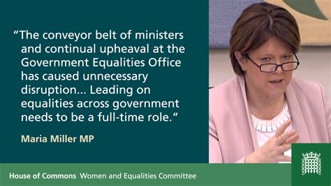 women and equalities committee on twitter today we have published a report calling for the role