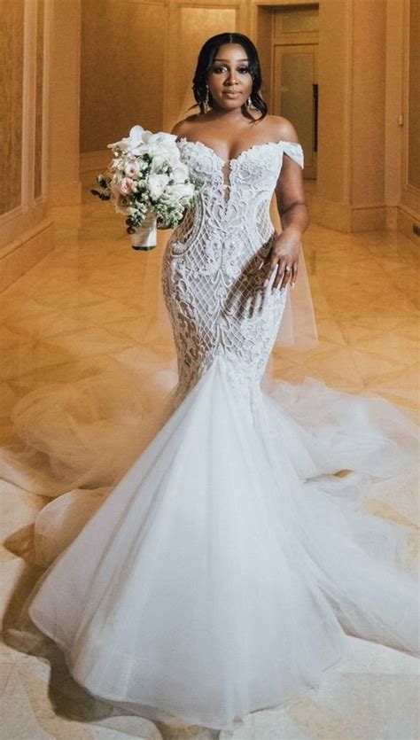Amazing Black Women Wedding Dresses • Stylish F9