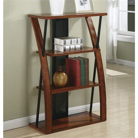 Maybe you would like to learn more about one of these? Aurora Medium Brown Oak 4 Shelf Bookcase with Powder ...
