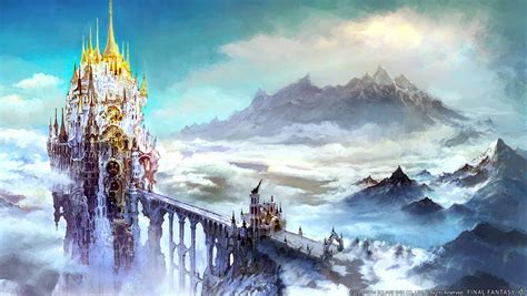 Ishgard Landscape Art Final Fantasy Xiv Heavensward Art Gallery