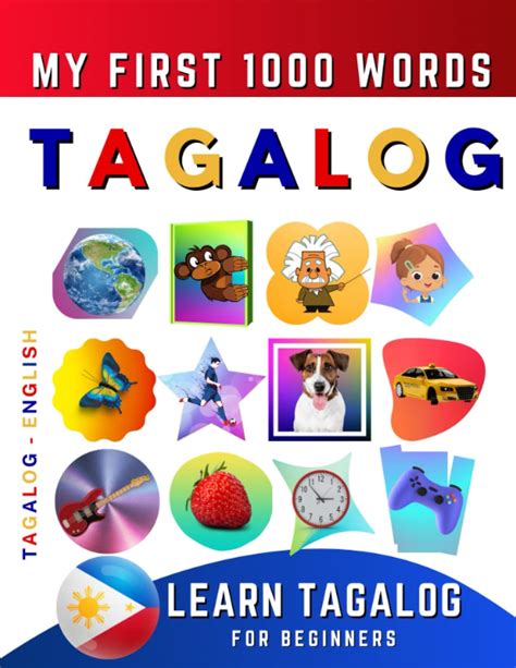 Learn Tagalog For Beginners My First 1000 Words Bilingual Tagalog