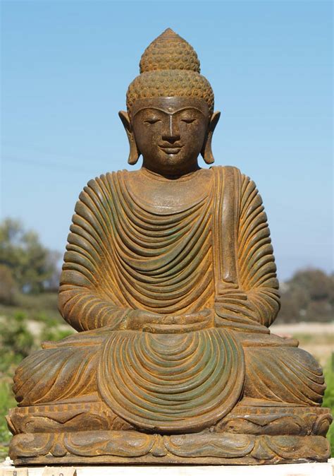 Dreamstime is the world`s largest stock photography community. SOLD Stone Meditating Buddha Garden Statue 32" (#69ls51 ...