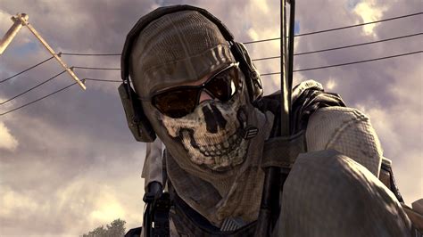 Call Of Duty Modern Warfare 2 Ghost Drawing