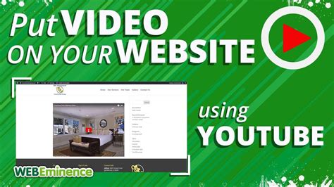 Embed Youtube Videos On Your Website How To Upload To Youtube And Add