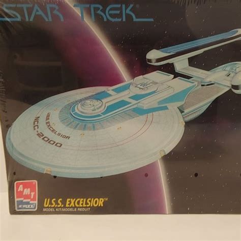 Ertl Toys Vintage New Star Trek U S S Excelsior Starship Kit Poshmark