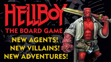 Hellboy The Board Game New Agents Mantic Games