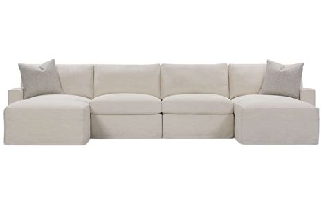 Asher Modular Slipcover Sectional By Rowe Furniture Slipcovers For