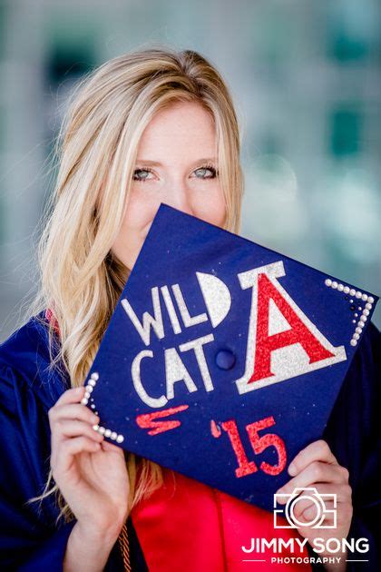 University Of Arizona Senior Graduation Grad Photo Portraits Idea Fun Smile Happy Sorority Dress