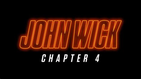 Name Logo Logo Keanu Reeves John Wick Wicked Chapter Universe