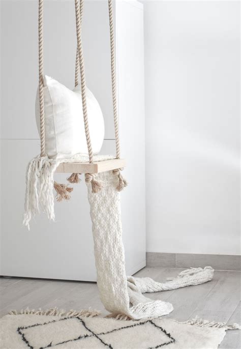 Here s a very quick tutorial how you can get one at home. A Dreamy Indoor Swing Adds Style and Serenity