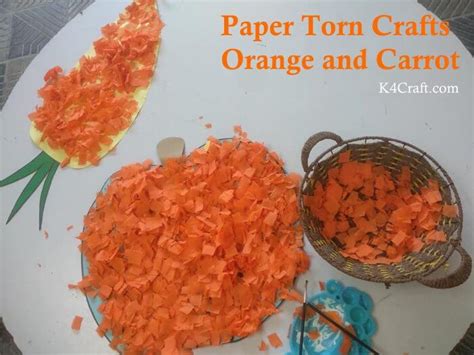 40 Orange Color Craft Ideas And Activities For Preschool Kids K4 Craft