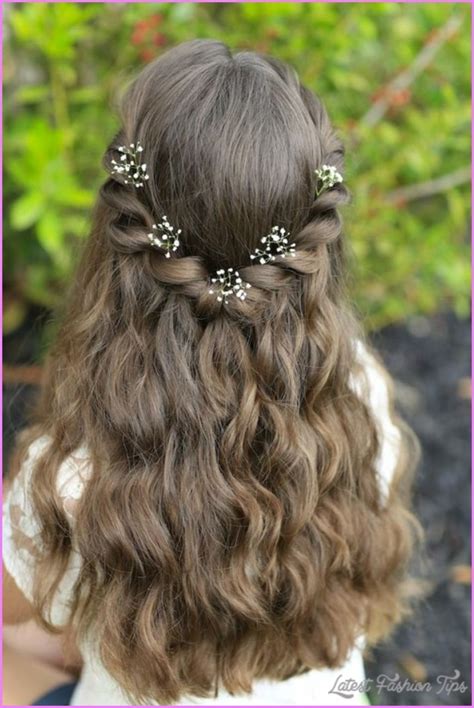 Hairstyles For First Holy Communion Long Hair Top 10 Image Of