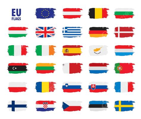 European Union Flag Vector Art Png Flags Of The European Union