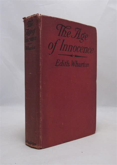 The Age Of Innocence By Edith Wharton Hardcover 1920 1st Edition
