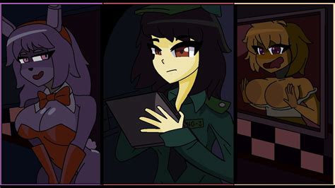 Five Nights In Anime Remastered Demo Beta Night 1 Im Never See This Up Close The Girls