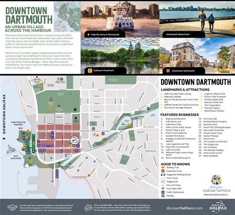 Downtown Dartmouth Walking Map By Discover Halifax Issuu