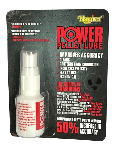 Napier Power Pellet Lube Dropper Bottle 10ml 6050
