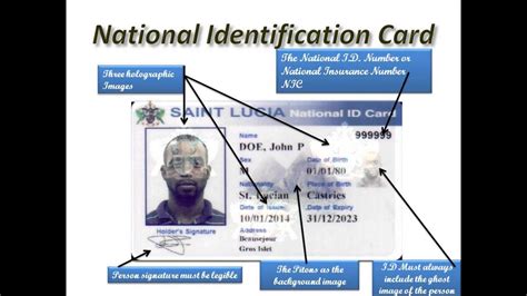 This page contains a list of issuer identification numbers and to which bank or institution they are assigned. ST LUCIA ID CARD FEATURES - YouTube
