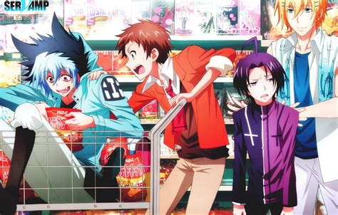 Wallpaper People Anime Art Guys Vampires Kuro Servamp Servant