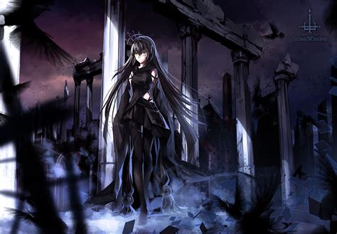 Goth Anime Girl Wallpapers Wallpaper Cave