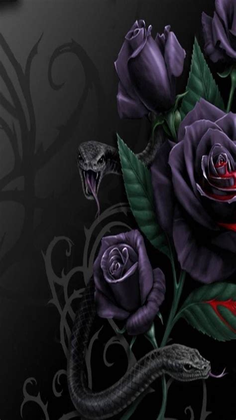Pin By Kevin George On Dark Art Gothic Rose Rose Wallpaper Gothic