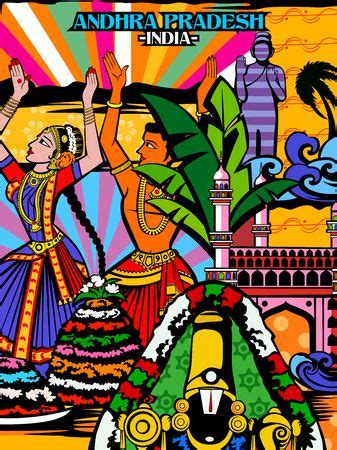 Vector Design Of Culture Of Rajasthan In Indian Art Style Royalty Free