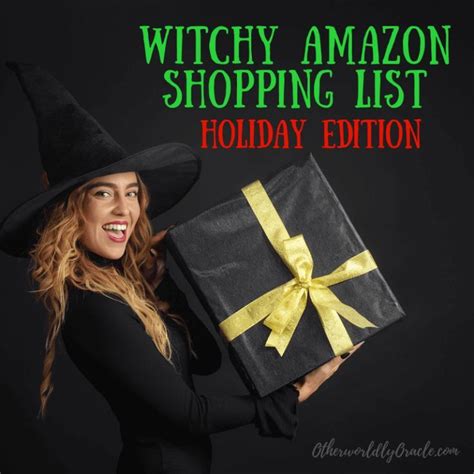 The Ultimate Witchy Shopping List On Amazon Pagan Beliefs Witch