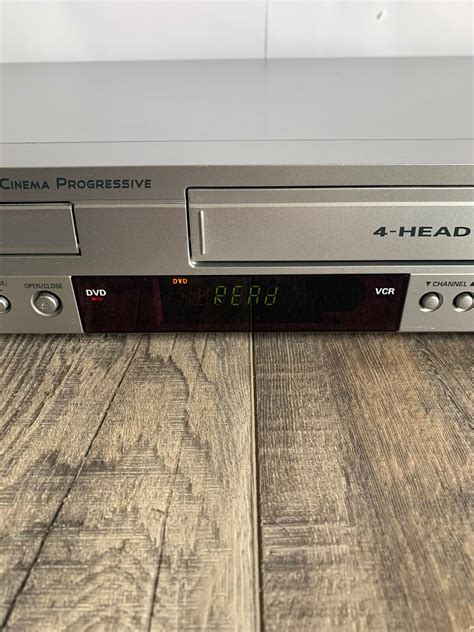 Sanyo Dvd Player And Video Cassette Recorder Combo Deck 4 Head Vcr Dvw 7100 Tested Ebay