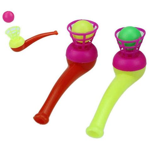 Nostalgic Suspended Pipe Blowing Ball Toy Balance Blowing Dragon