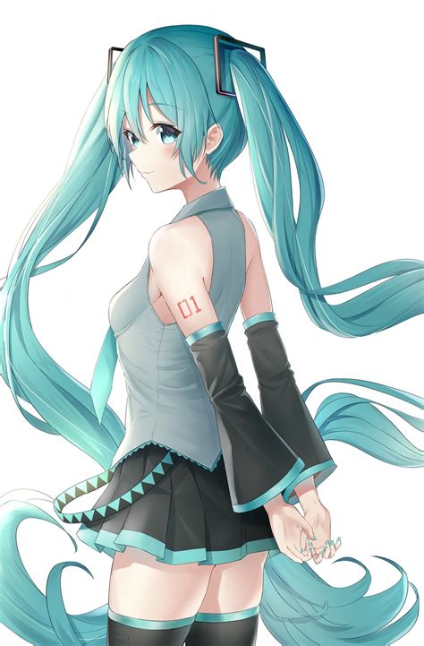 Hatsune Miku Vocaloid Anime Pigtail Passion