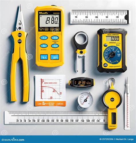 Measuring Devices Ai Generatet Stock Illustration Illustration Of Instruments Technology