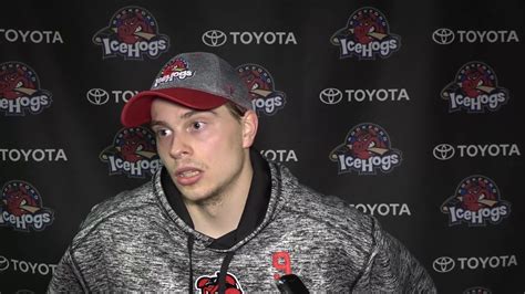 Highmore played in just three of chicago's last 12 games, so it shouldn't. Matthew Highmore Post Game Interview Nov. 22, 2017 - YouTube