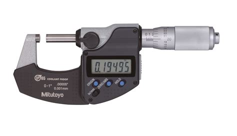 Outside Digital Micrometer With Absolute Encoder