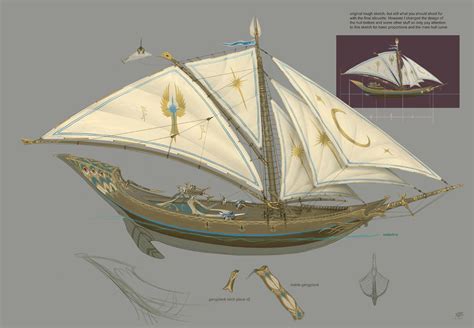 Sailing Ship Concept Art And Illustrations High Elf Warhammer Online