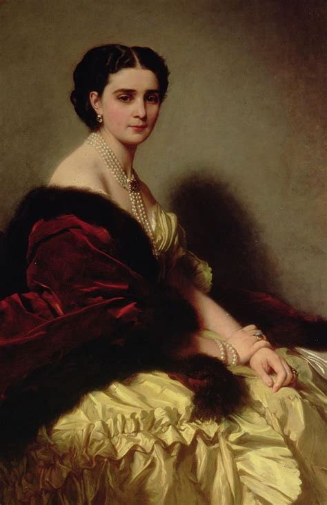 Winterhalter Painting Portrait Of The Countess Sophie Naryshkina By
