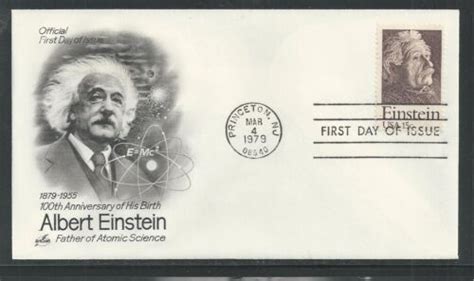 1774 Albert Einstein 100th Anniversary 1979 Artcraft First Day Cover