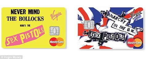 never mind the apr virgin money launches sex pistols inspired credit cards nearly 40 years