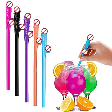 naughty drinking straws for bachelorette hen party bridal shower bride to be team bride adult
