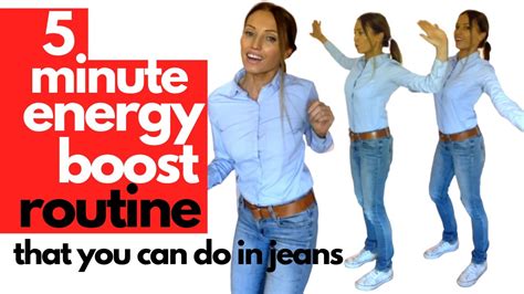 Energy Booster Increase Energy With This Quick 5 Minute Workout At