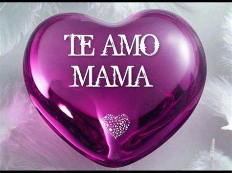 Corazón Púrpura Te Amo Mama Wallpaper Love You Mom Quotes Love You