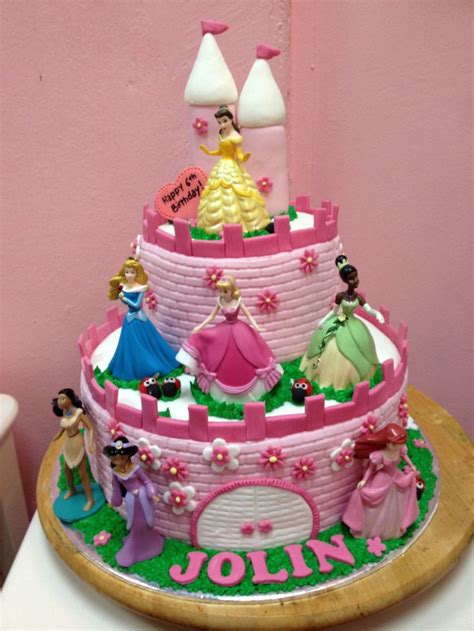 Disney Princess Birthday Cake Designs