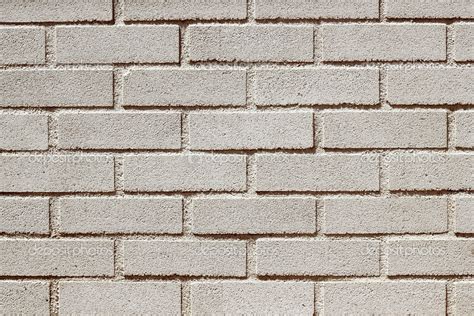 Precast Concrete White Bricks Brickwall Wall ⬇ Stock Photo Image By